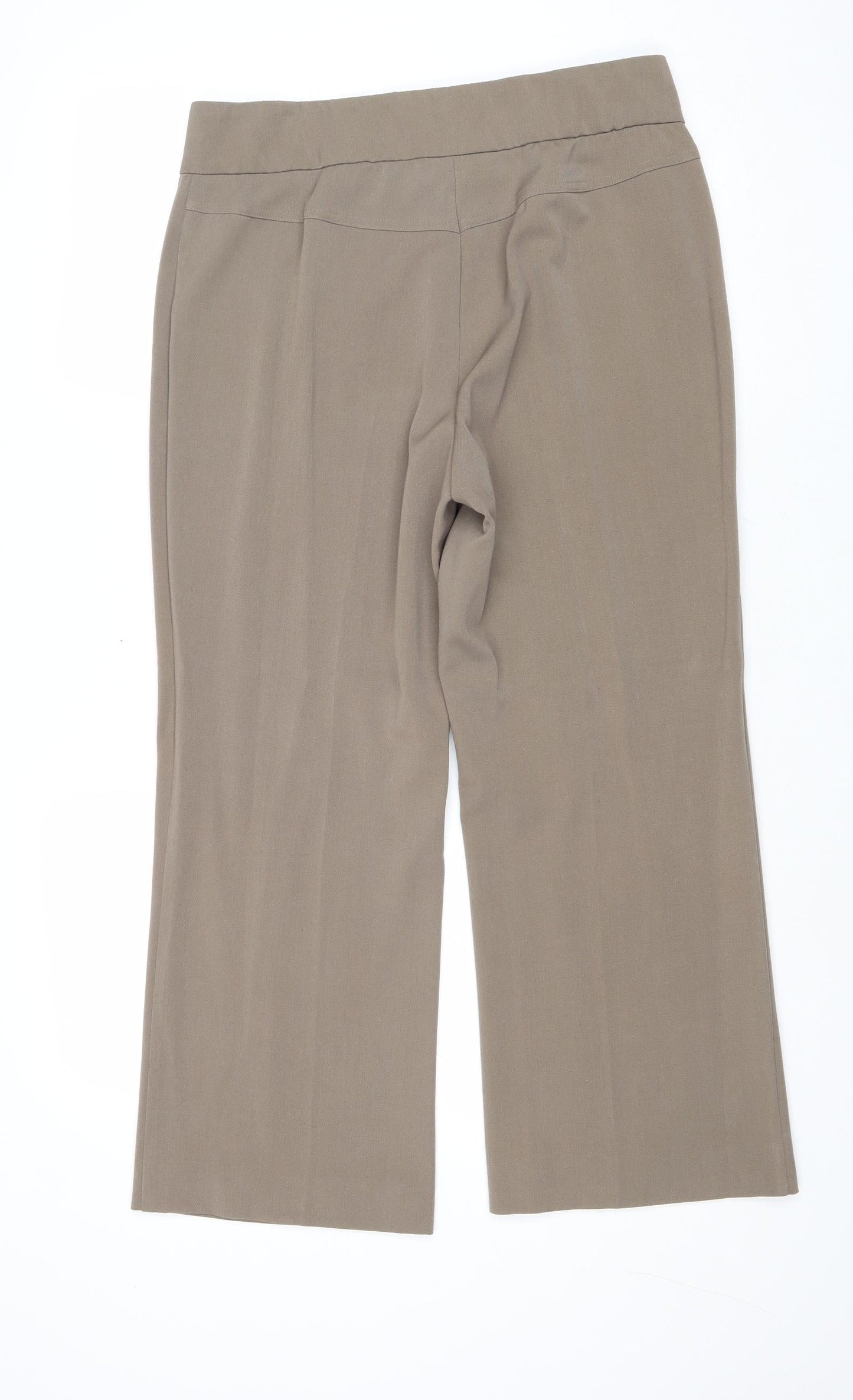 Womens UK Size 32 in Artigiano Regular Fit  Brown Trousers