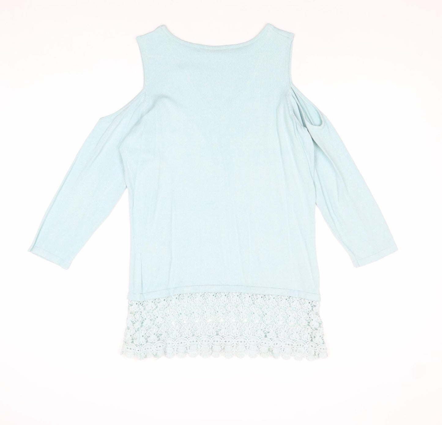 Womens UK Size 12 Very Blue Pullover Jumper