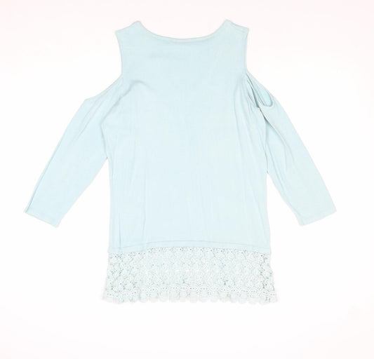Womens UK Size 12 Very Blue Pullover Jumper