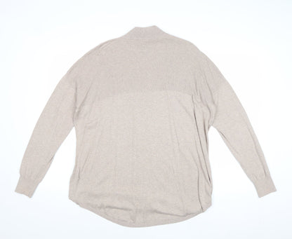 Womens UK Size 10 ASOS Beige Pullover Jumper