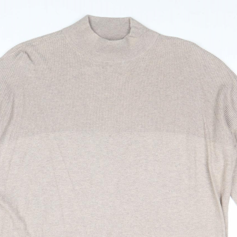 Womens UK Size 10 ASOS Beige Pullover Jumper