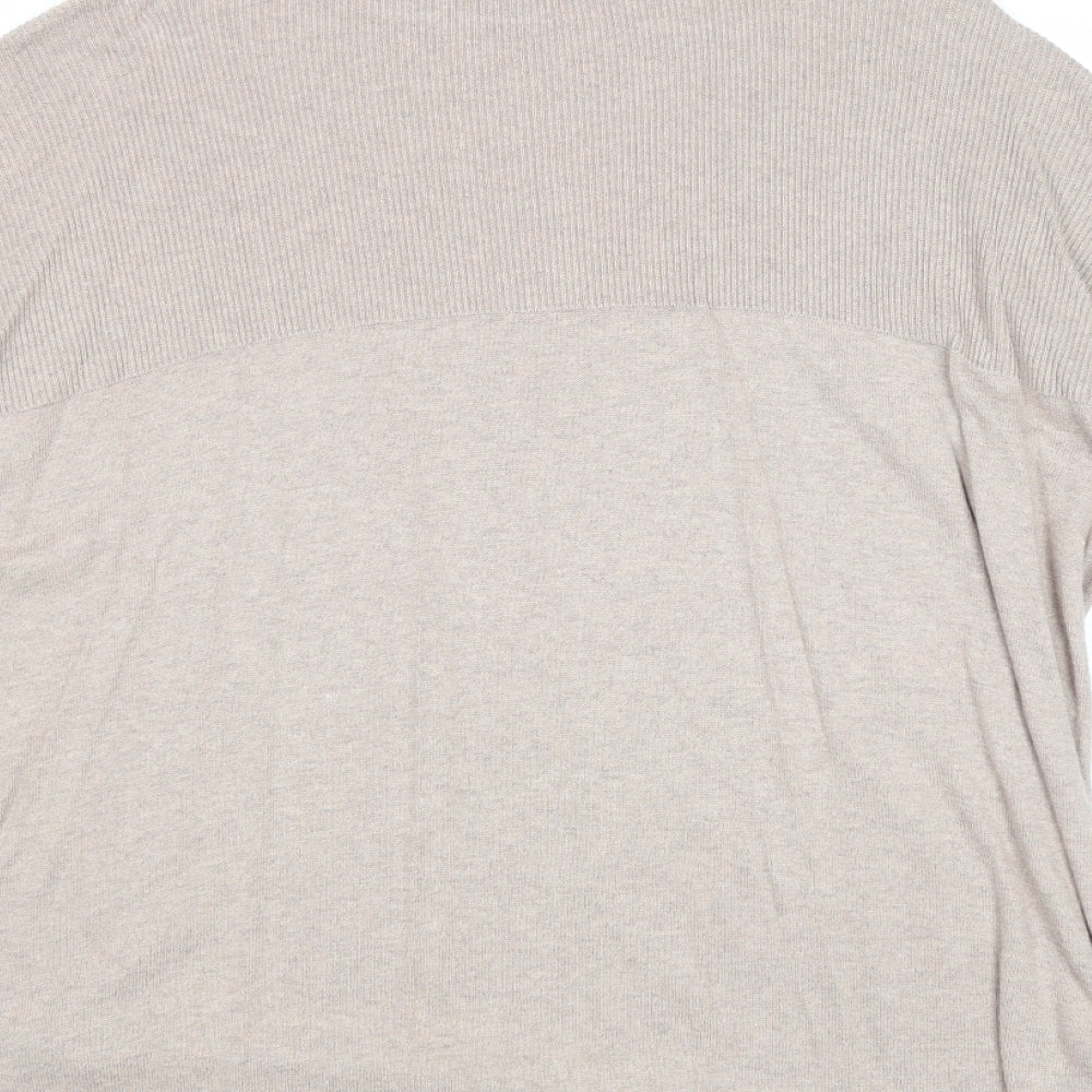 Womens UK Size 10 ASOS Beige Pullover Jumper