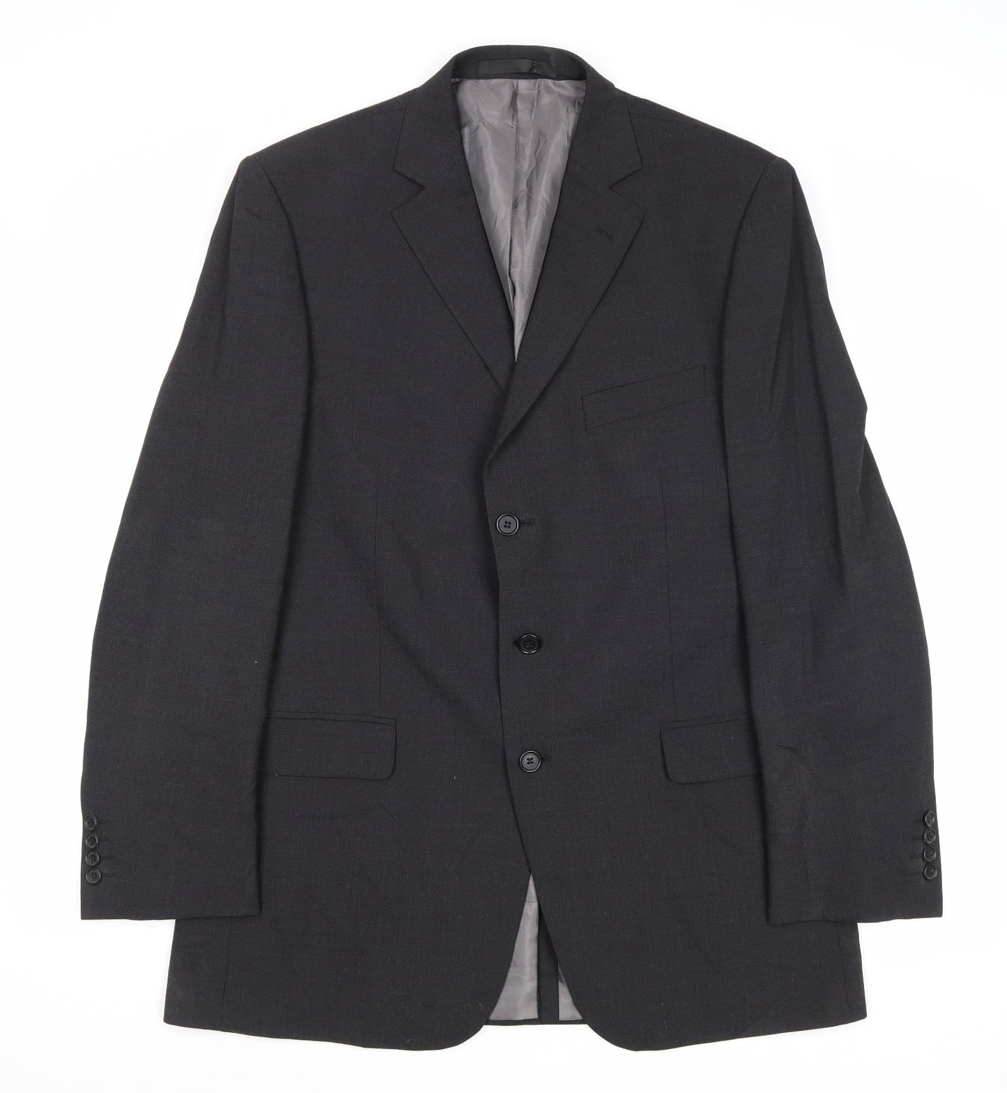 Mens UK Size 42 Marks and Spencer Regular Grey Suit Jacket