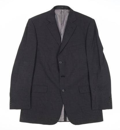 Mens UK Size 42 Marks and Spencer Regular Grey Suit Jacket