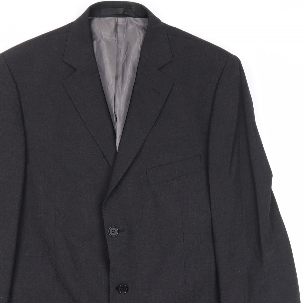 Mens UK Size 42 Marks and Spencer Regular Grey Suit Jacket