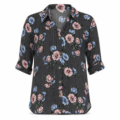 Womens UK Size 6 Select Black Basic Button-Up