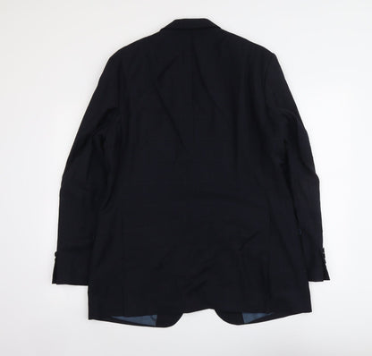 Mens UK Size M Marks and Spencer Regular Blue Suit Jacket