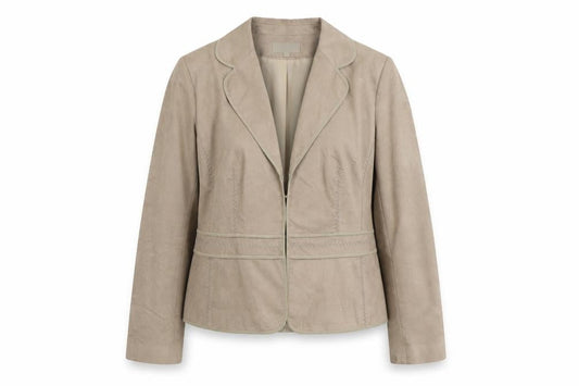 Womens UK Size 12 Marks and Spencer Regular Beige Blazer