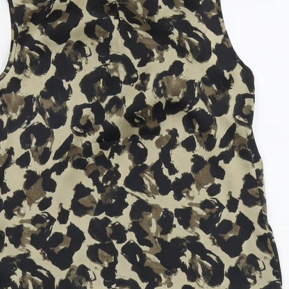 Womens UK Size M Clements Ribeiro Beige Basic Tank