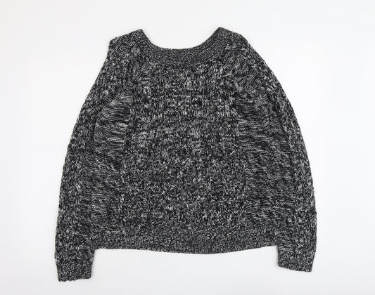 Womens UK Size 12 Select Black Pullover Jumper