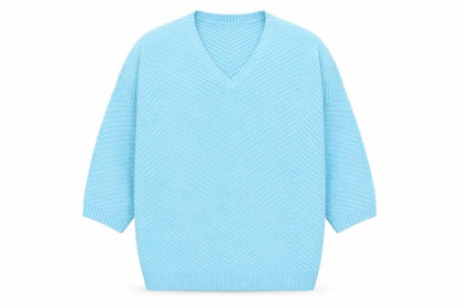 Womens UK Size M Bonmarché Blue Pullover Jumper