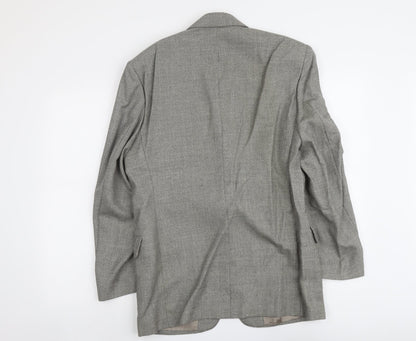 Mens UK Size M James Barry Regular Grey Suit Jacket