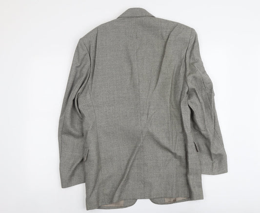 Mens UK Size M James Barry Regular Grey Suit Jacket