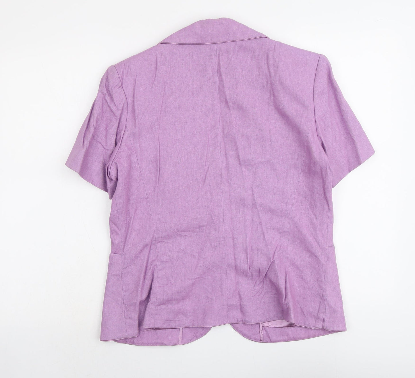 Womens UK Size 12 Anna Rose Regular Purple Blazer
