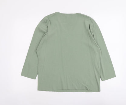 Womens UK Size XL Bonmarché Green Pullover Jumper