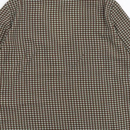 Womens UK Size 10 VILA Brown Basic Blouse