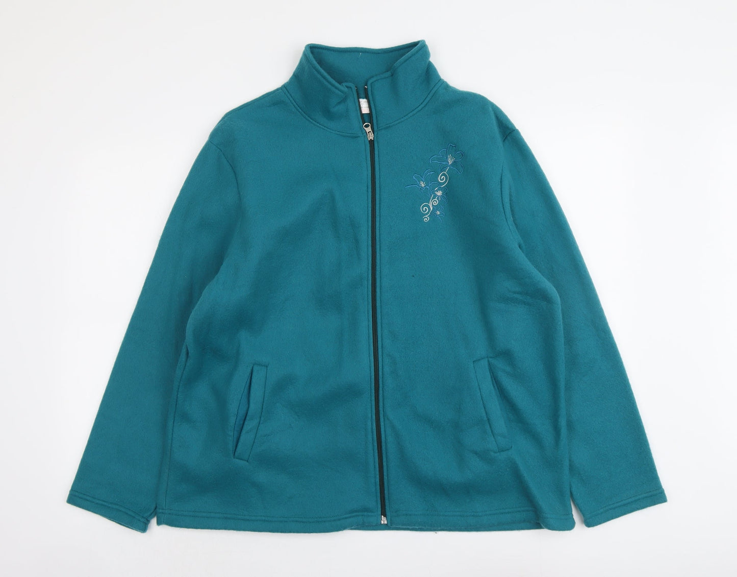 Womens UK Size L Anne De Lancay Blue Jacket