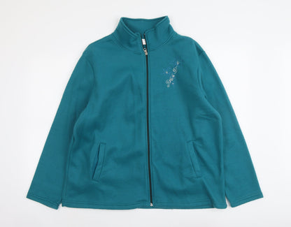 Womens UK Size L Anne De Lancay Blue Jacket
