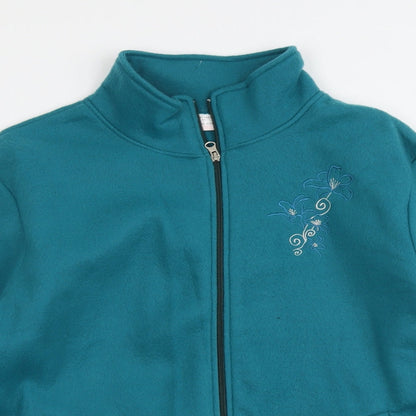Womens UK Size L Anne De Lancay Blue Jacket