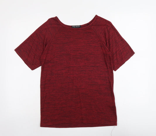 Womens UK Size 10 Select Red Pullover Jumper