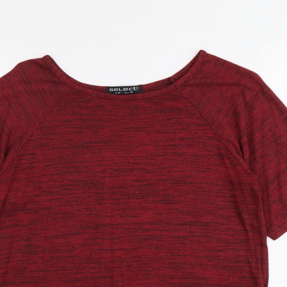 Womens UK Size 10 Select Red Pullover Jumper
