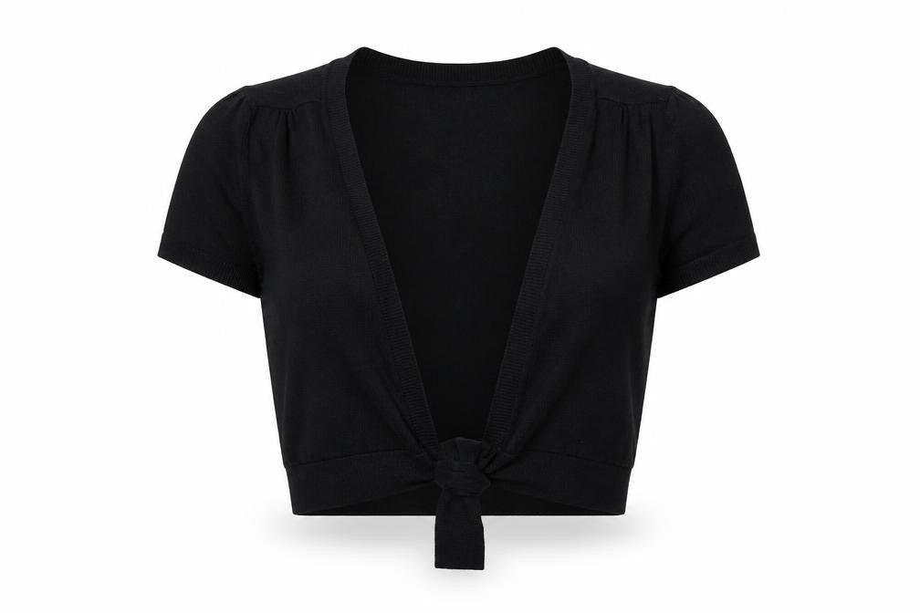 Womens UK Size S Wallis Black Cardigan Jumper