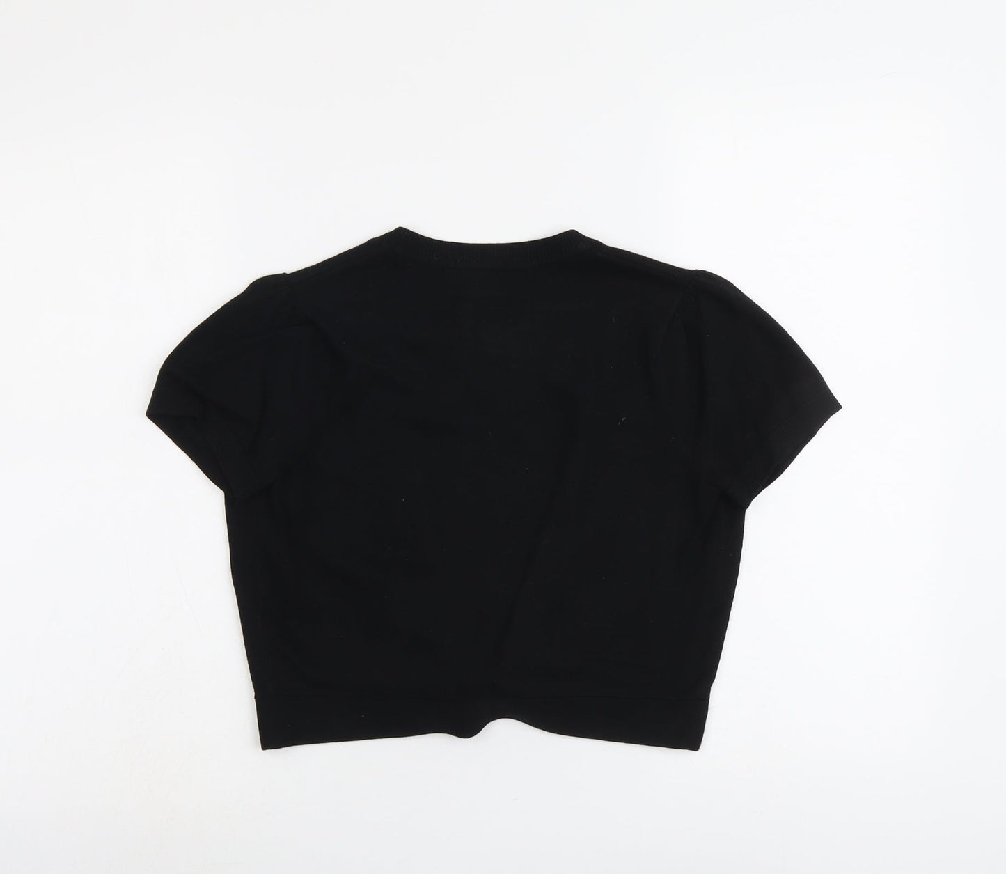 Womens UK Size S Wallis Black Cardigan Jumper