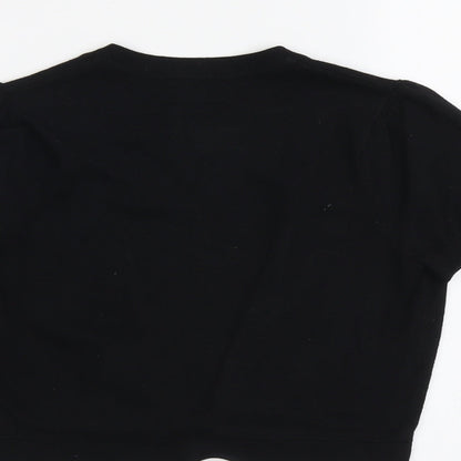 Womens UK Size S Wallis Black Cardigan Jumper
