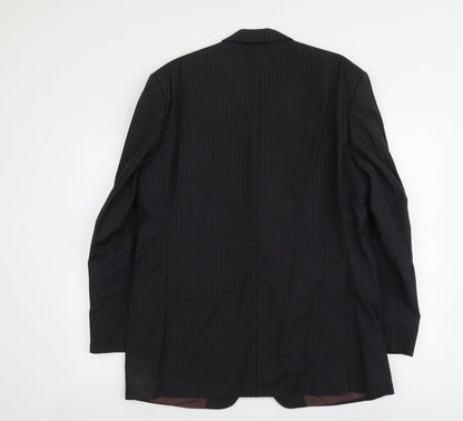 Mens UK Size L Reda Regular Blue Suit Jacket