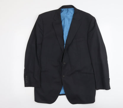 Mens UK Size M Marks and Spencer Regular Black Suit Jacket