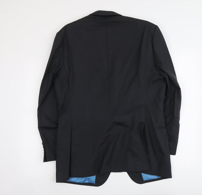 Mens UK Size M Marks and Spencer Regular Black Suit Jacket