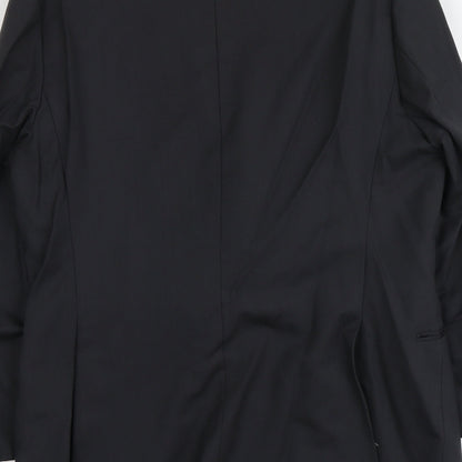 Mens UK Size M Marks and Spencer Regular Black Suit Jacket