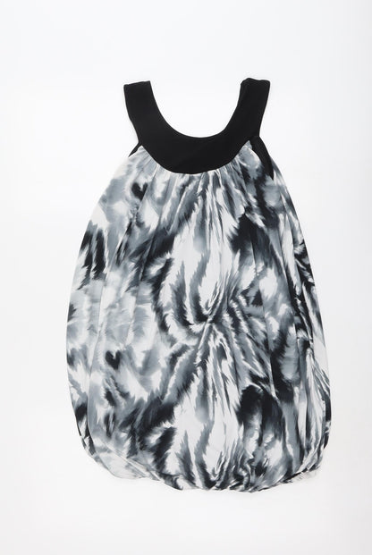 Womens UK Size 8 New Look Black Basic Tank