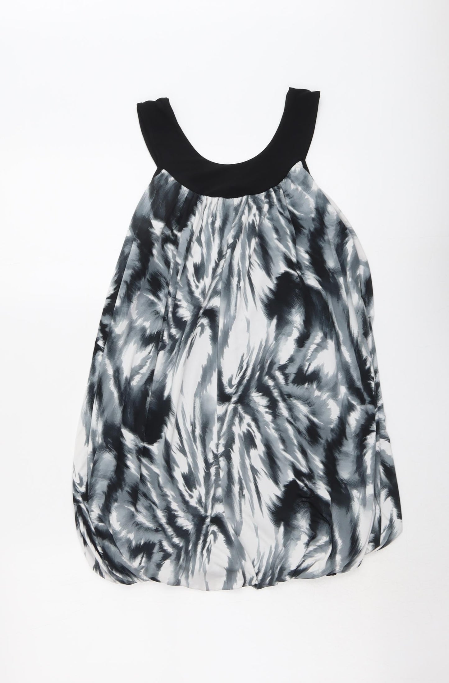 Womens UK Size 8 New Look Black Basic Tank