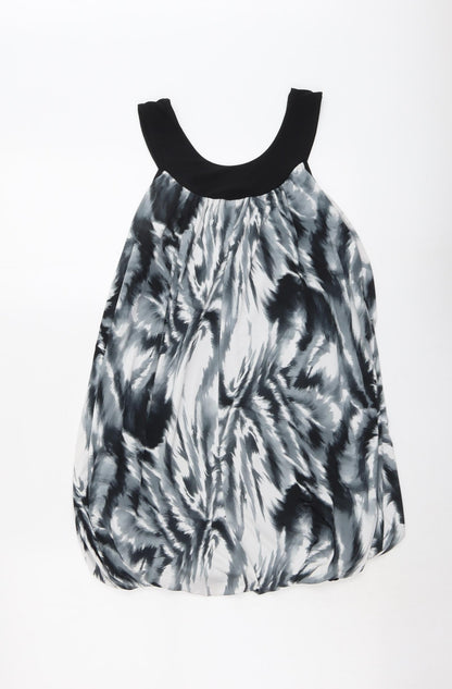 Womens UK Size 8 New Look Black Basic Tank