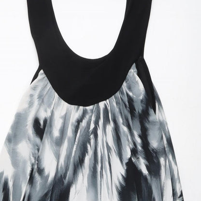 Womens UK Size 8 New Look Black Basic Tank