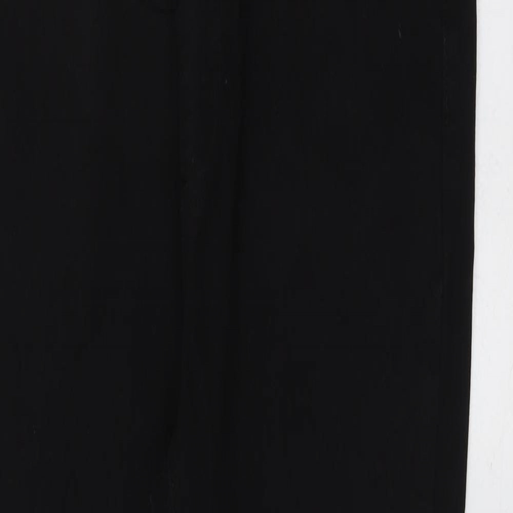 Boohoo Womens Black Cotton Skinny Jeans Size 8 L28 in Regular Button
