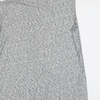 Womens UK Size 10 Topshop Grey Basic Blouse