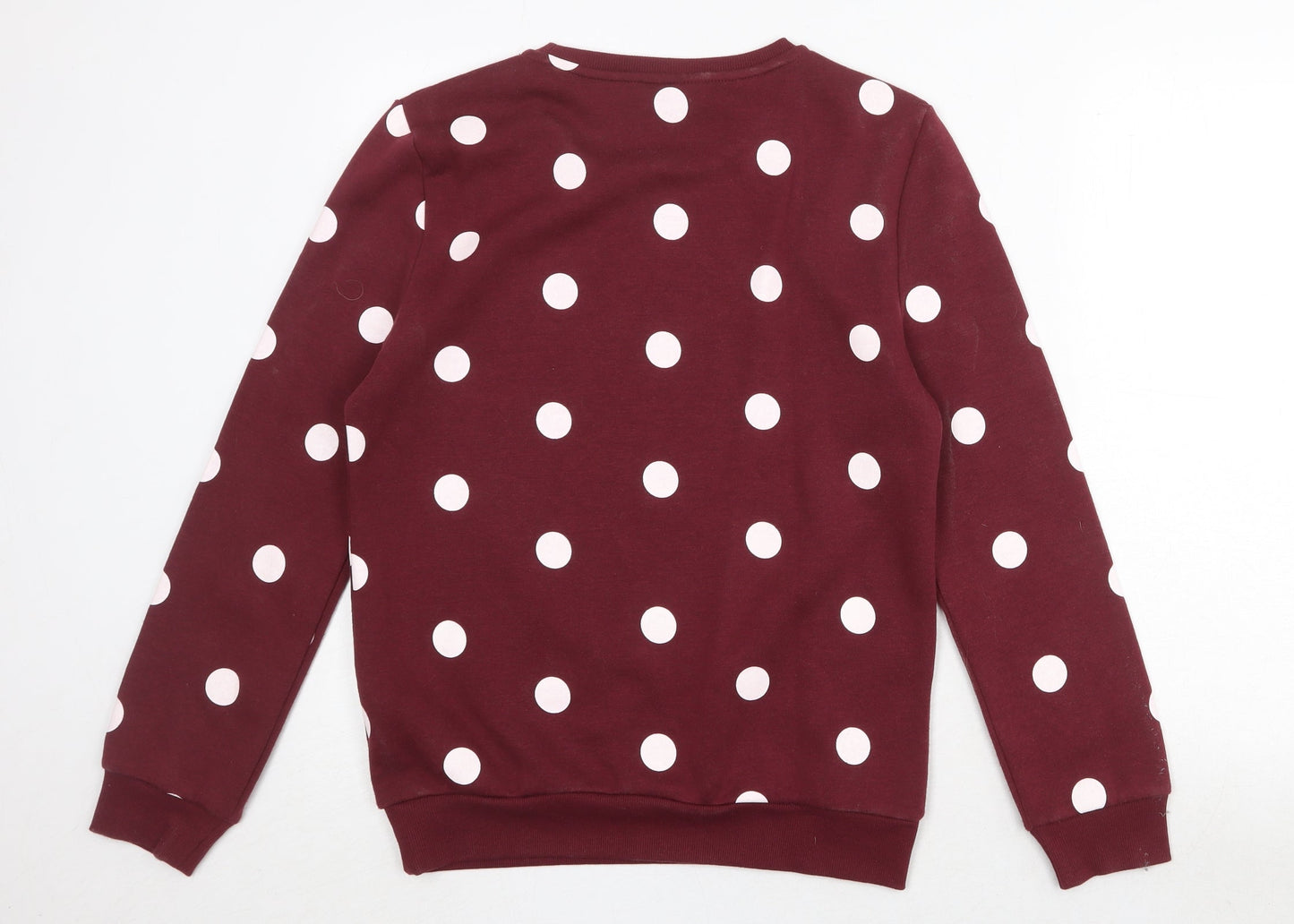 Womens UK Size 6 Disney Red Pullover Sweatshirt