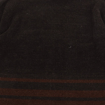 Womens UK Size M Debbie Morgan Brown Pullover Jumper