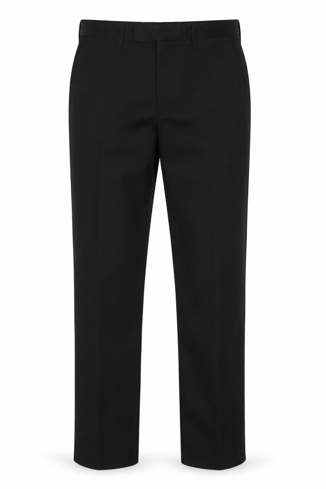 Mens UK Size 30 in Jack Reid Regular Fit  Black Trousers