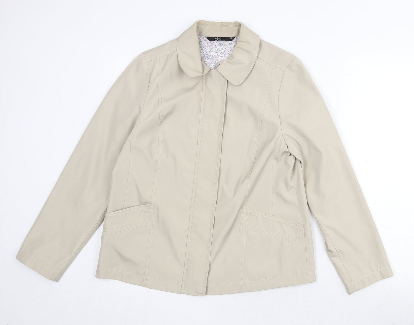 Womens UK Size XS Bonmarché Beige Jacket