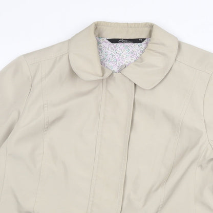 Womens UK Size XS Bonmarché Beige Jacket