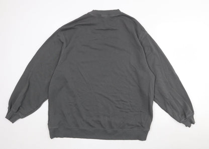 Womens UK Size M Divided by H&M Green Pullover Jumper