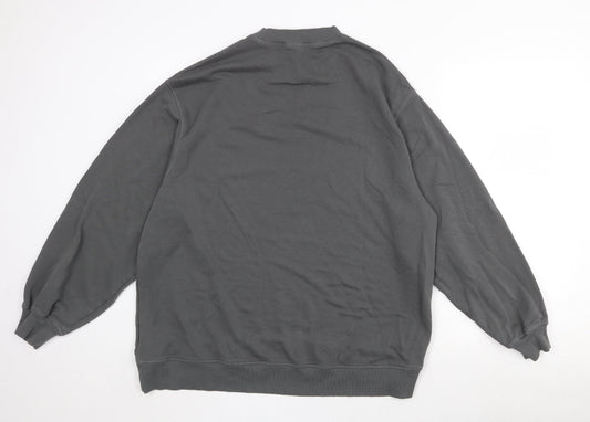 Womens UK Size M Divided by H&M Green Pullover Jumper