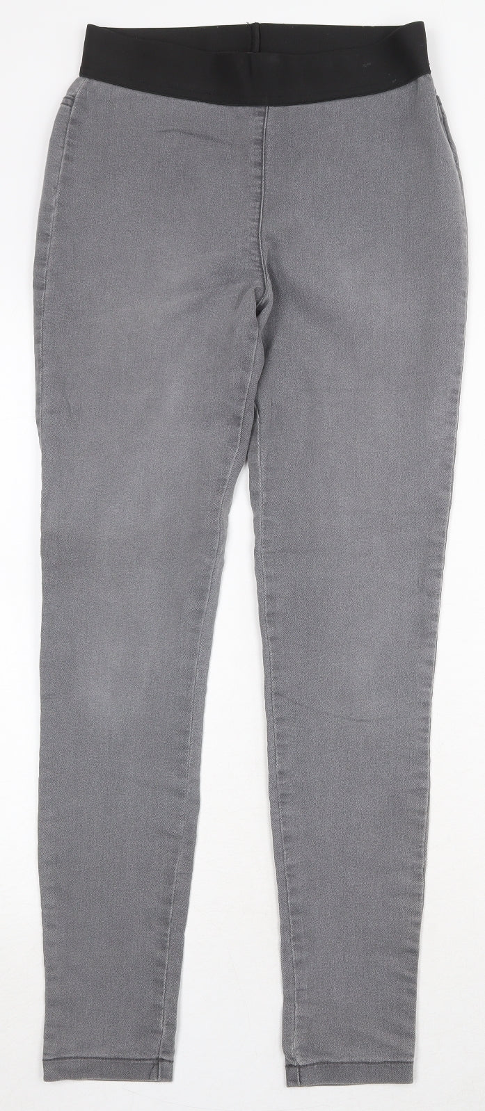 Womens UK Size 8 Marks and Spencer Regular Fit Skinny Grey Jeans