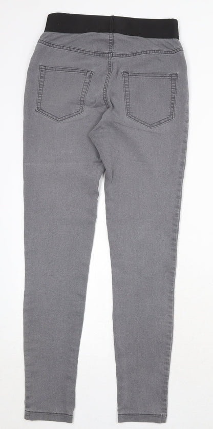 Womens UK Size 8 Marks and Spencer Regular Fit Skinny Grey Jeans