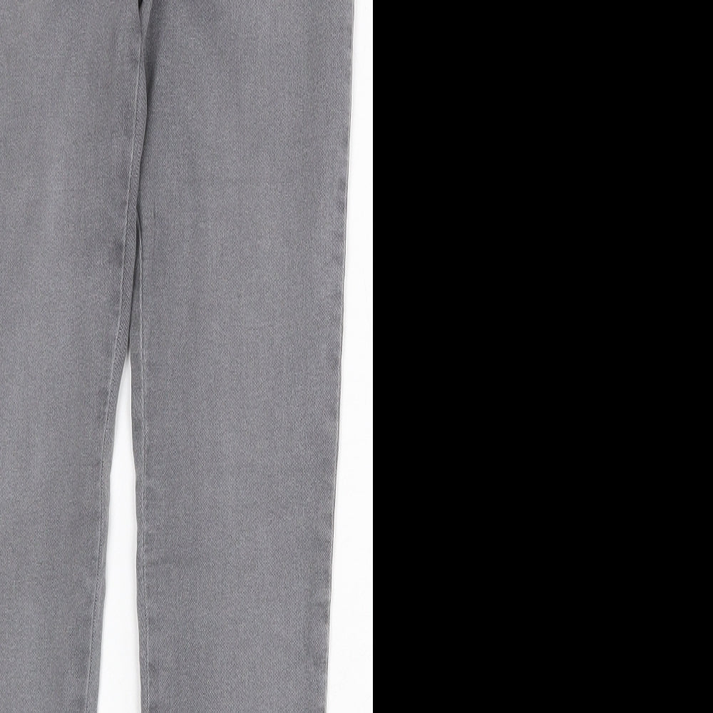 Womens UK Size 8 Marks and Spencer Regular Fit Skinny Grey Jeans