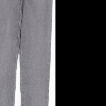 Womens UK Size 8 Marks and Spencer Regular Fit Skinny Grey Jeans
