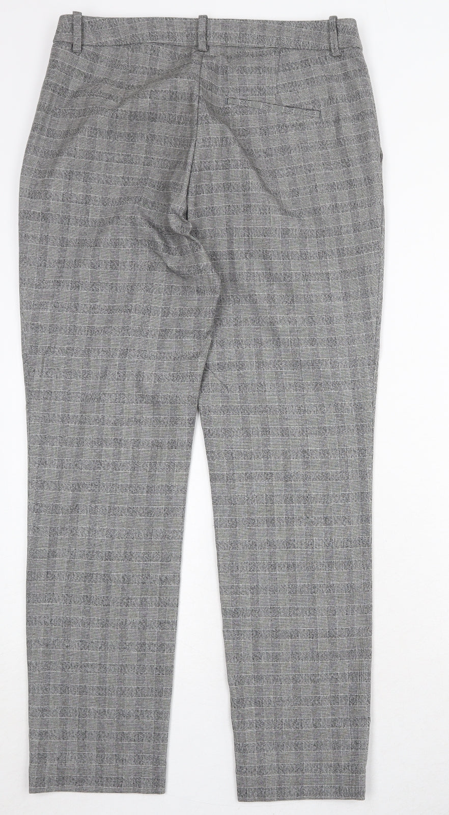 Womens UK Size 14 H&M Regular Fit Chino Grey Trousers